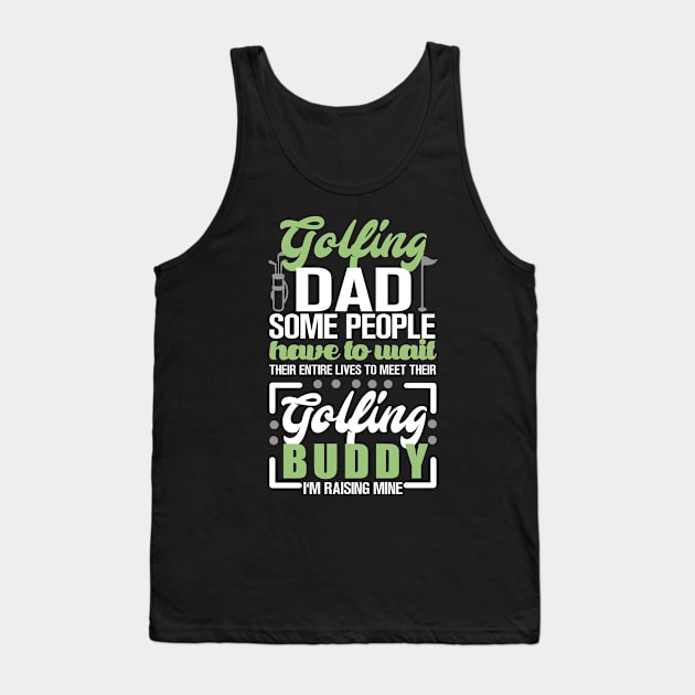 Golf Dad Tank Top by KsuAnn